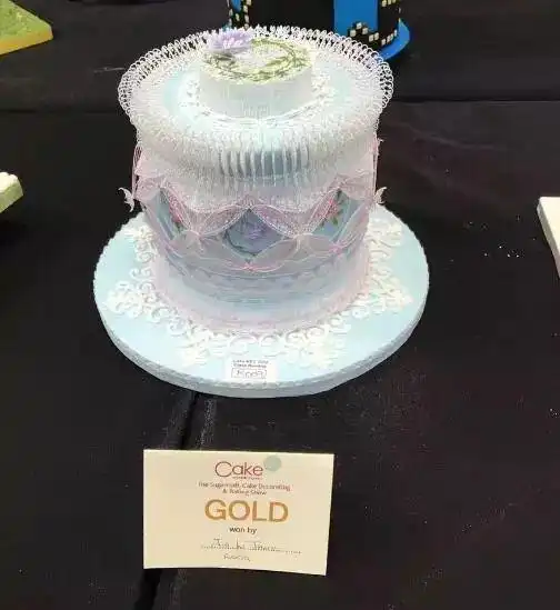 他将古风美人做成了蛋糕,用中国手艺拿下了世界金奖,震惊了世界
