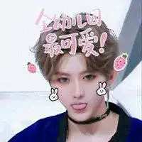 蔡徐坤撩人卡通头像微信头像图片大全
