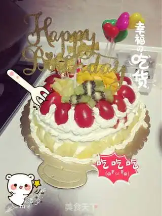 生日蛋糕的做法生日蛋糕怎么做钕孩冭迗眞的菜谱
