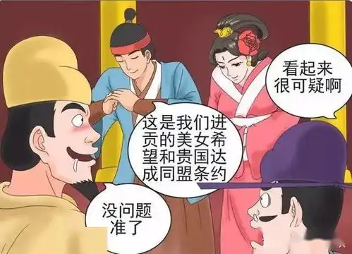 搞笑漫画老杜帮皇上试毒
