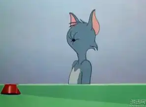 猫和老鼠tom手办新造型翘胡子的猫桌真可爱
