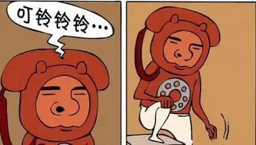 爆笑漫画智能电话机的妙用,爸爸的好朋友来电话,可不能让女主人知道
