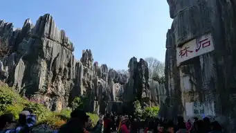 2012春节初四游阿诗玛的故乡一云南石林
