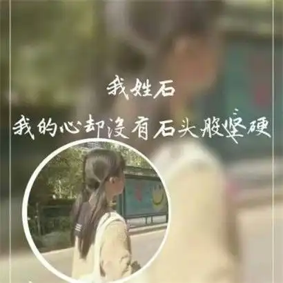女生姓氏头像大全,超级漂亮的画中画效果的
