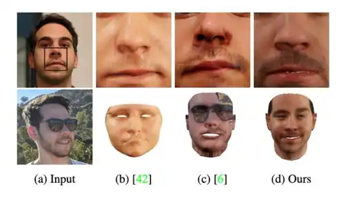 造个自己去开会,最牛3d人脸建模系统,输入一张照片就行
