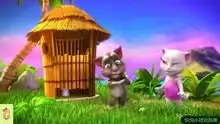 会说话的汤姆猫与安吉拉好看好玩的儿童动画卡通玩具
