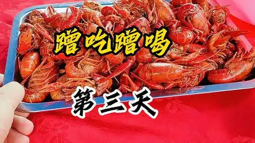 又吃小龙虾,又吃海鲜,最后还吃炸鸡翅,充实的一天小龙虾
