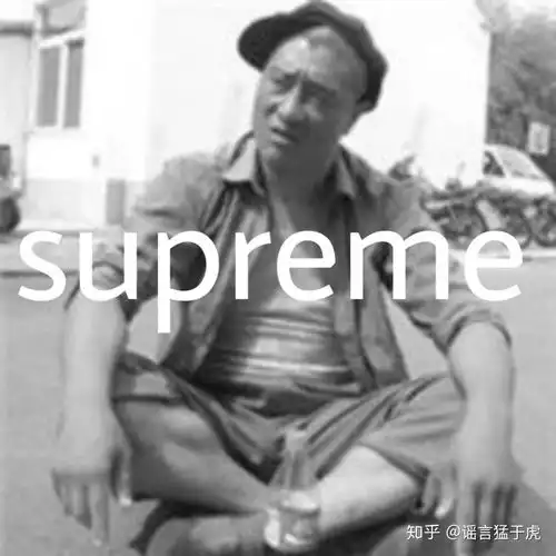 哪位大神p一张这个的supreme的头像想赵四
